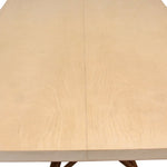 Taracea Maya Live Edge Dining Table with Sunbleached Finish Top
