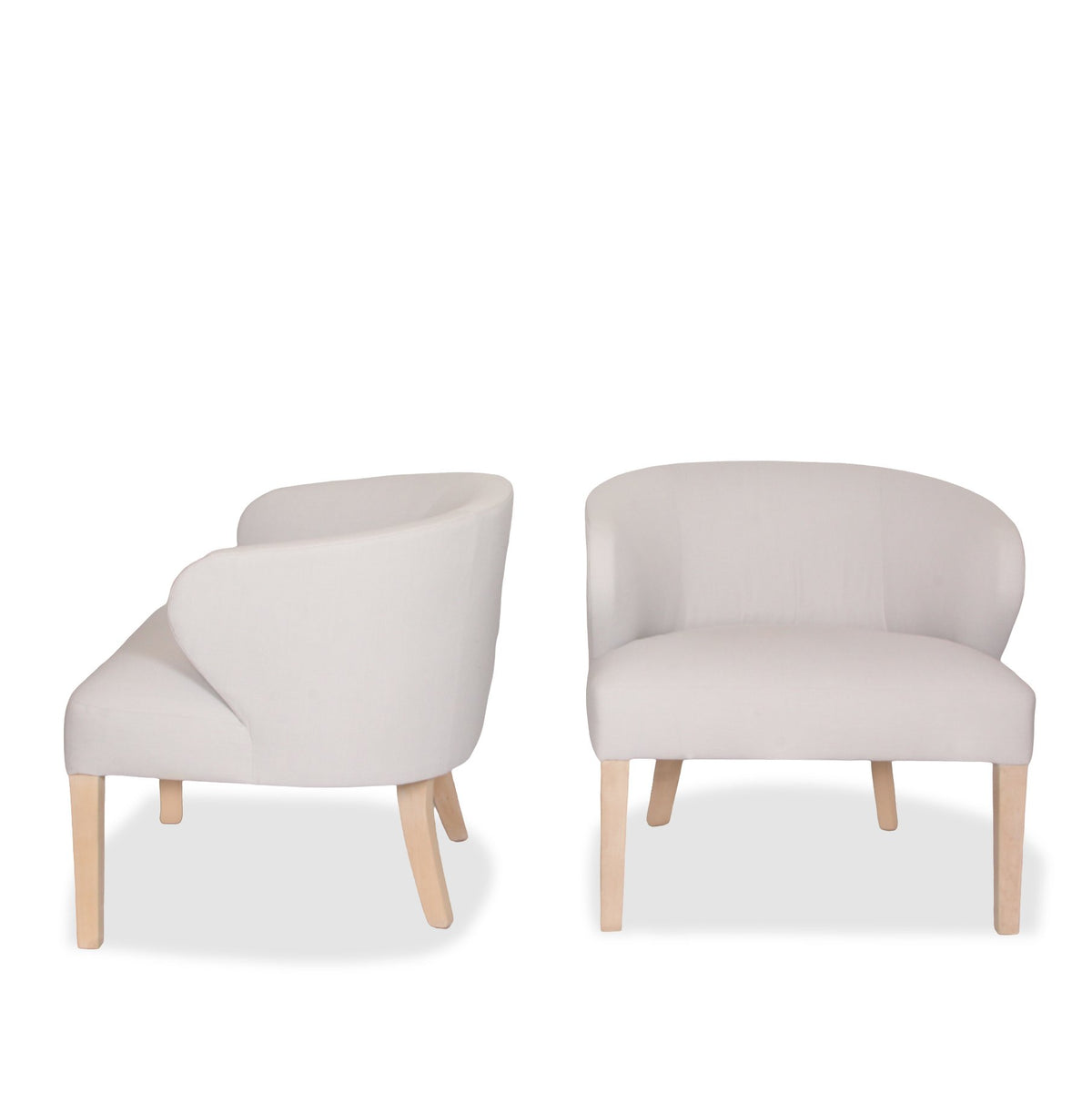 Vicente Wolf Club Chairs, Set of 2