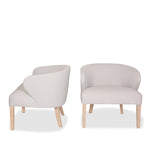 Vicente Wolf Club Chairs, Set of 2