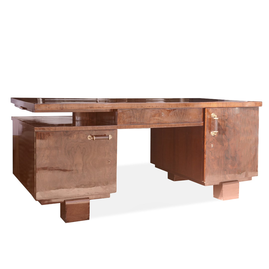 Vintage Art Deco Desk (Restoration Recommended)