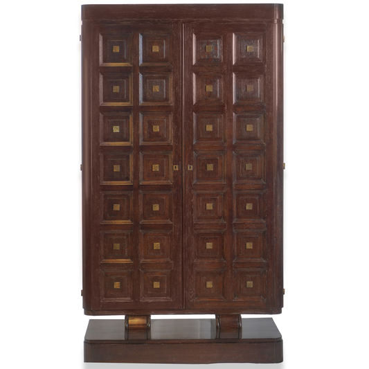 Vintage French Guillerme & Chambron Armoire