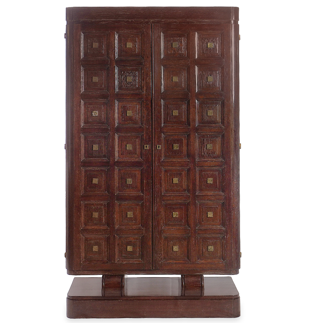 Vintage French Guillerme & Chambron Armoire