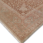 Vintage Handwoven Persian Mahal Style Area Rug Carpet