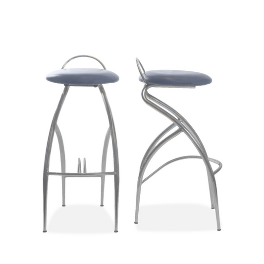 Vintage Italian Barstools, Pair of