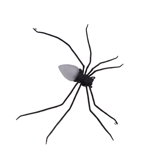 Vintage Italian Handmade Iron & Copper Spider Sconce with Murano Glass