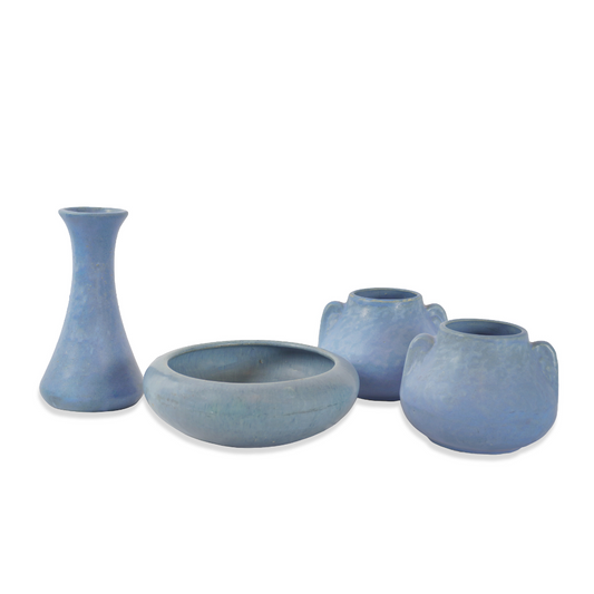 Vintage Mccoy Brush Pottery, Set of 4