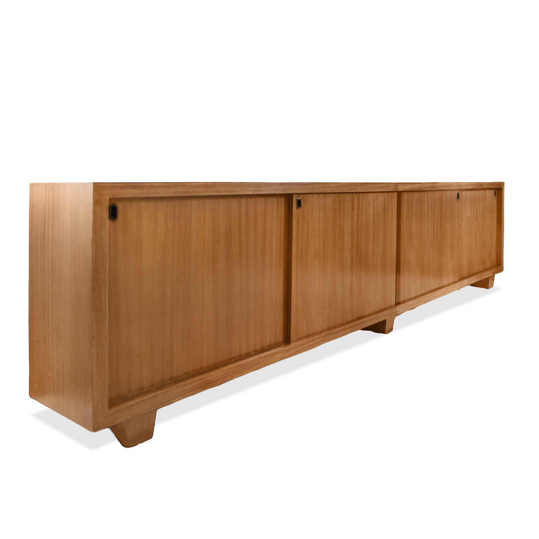 Vintage Modern Walnut Sideboard or Media Center