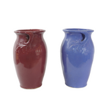 Vintage Robinson Ransbottom Pottery Handled Floor Vases Jars Urns (Large), Pair of