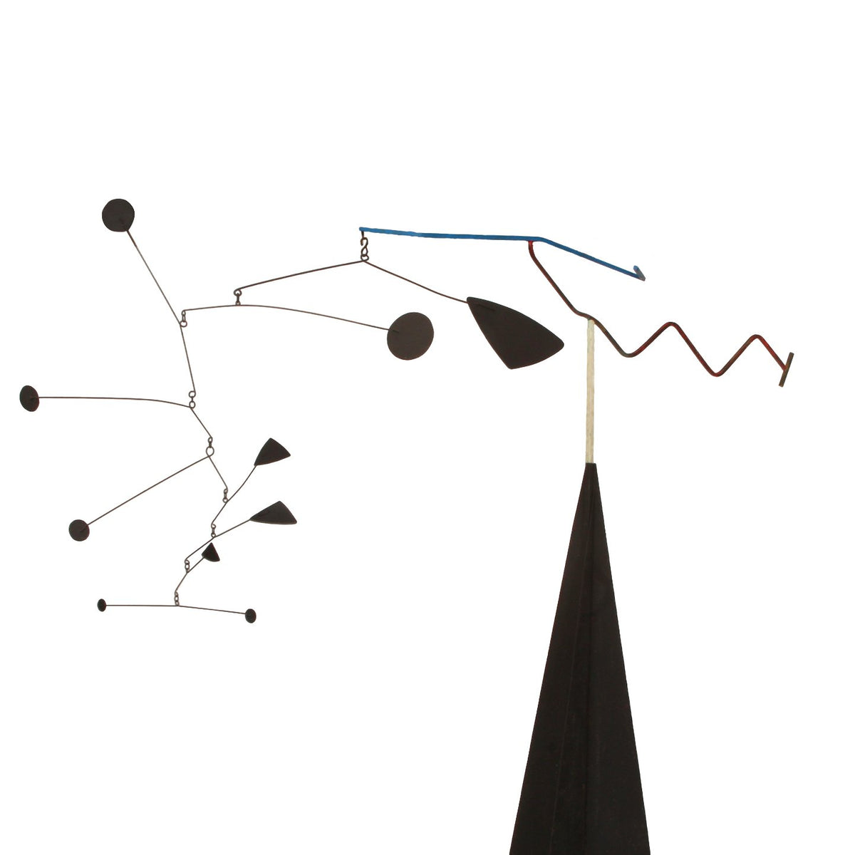 Vintage Alexander Calder Style Mobile Sculpture with Pedestal