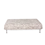 Vitra Suita Bench Ottoman by Antonio Citterio with  Alexander Girard Slipcover Included