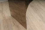 Vintage Silas Seandel Brutalist Bronze Console Table