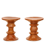 Vintage Charles and Ray Eames Time Life Stools B & C Circa 1960s (Set of 2)