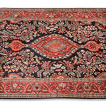 Vintage Fine Persian Kashan Carpet (3 ft 1 in  x 5 ft)