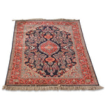 Vintage Fine Persian Kashan Carpet (3 ft 1 in  x 5 ft)
