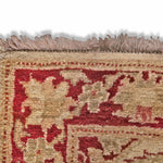 Vintage Handknotted Peshawar Ziegler Runner Carpet (9 ft x 5 ft)