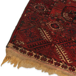 Vintage Hand knotted Tribal Kuchi Baluchi Oriental Carpet (4 ft 6 in x 3 ft 3 in)