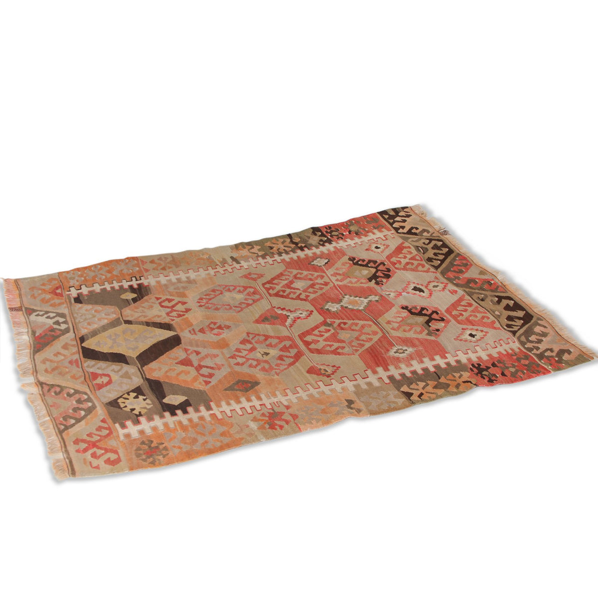 Vintage Pasargad Home Kilim (3 ft 5 in x 4 ft 8 in)