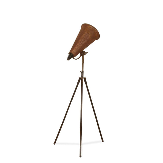 Vintage Industrial Tripod Lamp Spotlight