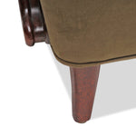 Vintage Italian Guglielmo Ulrich Wingback Chairs C1950s