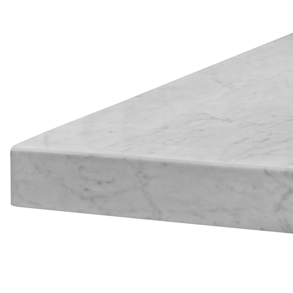 Vintage Maurice Villency Square Carrara Marble Dining Table C1970s