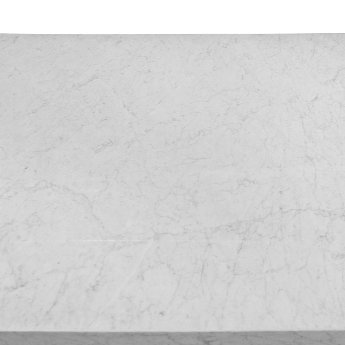 Vintage Maurice Villency Square Carrara Marble Dining Table C1970s