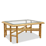 Vintage John Widdicomb Faux Bamboo Coffee Table