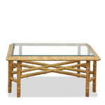 Vintage John Widdicomb Faux Bamboo Coffee Table
