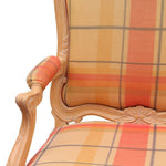 Vintage Louis XV French Hand Carved Armchair