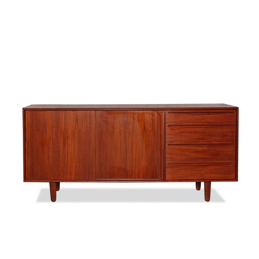 Vintage Nils Jonsson "Trento" MCM  Teak Danish Credenza