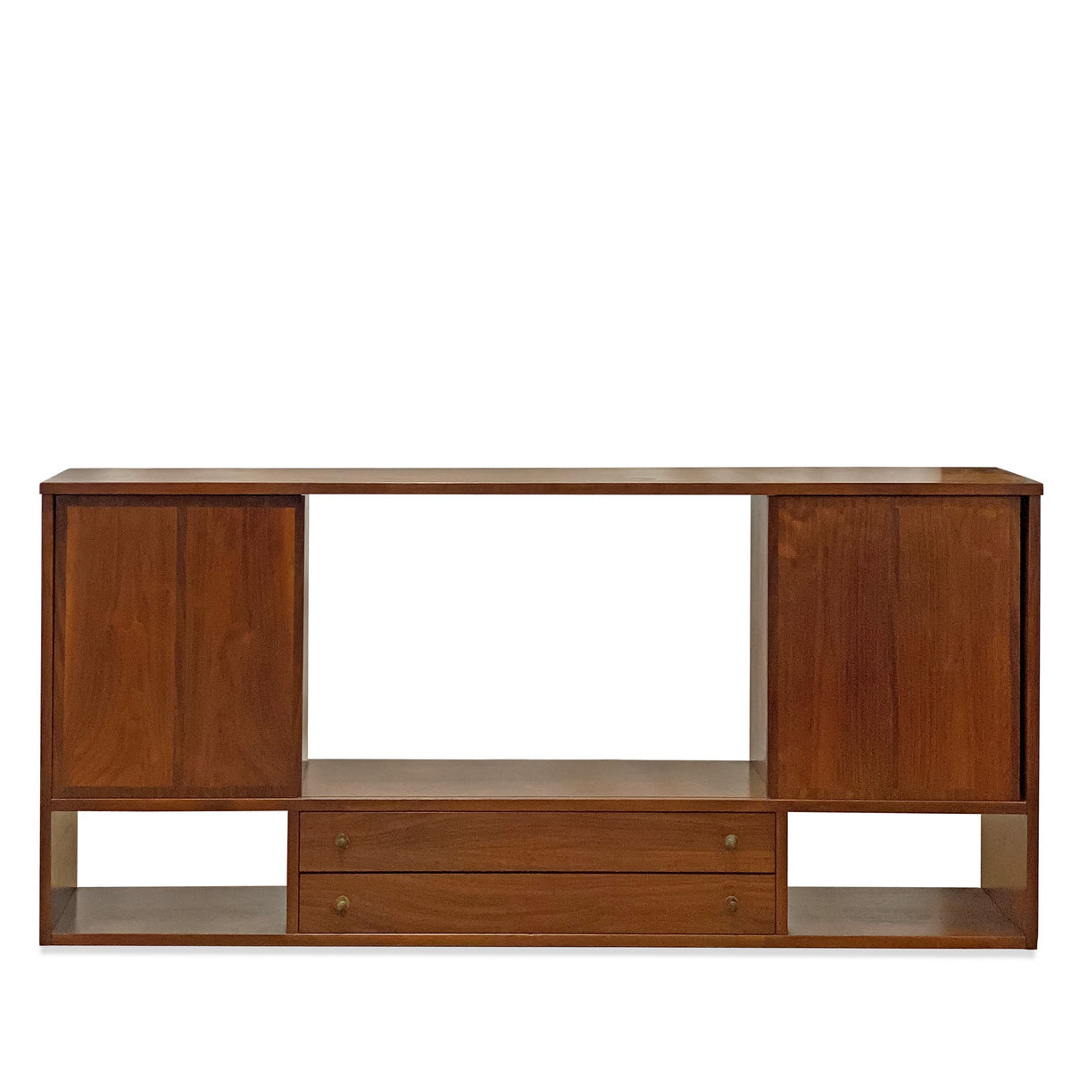 Vintage Mid Century Modern Media or Display Console by Stanley Furniture