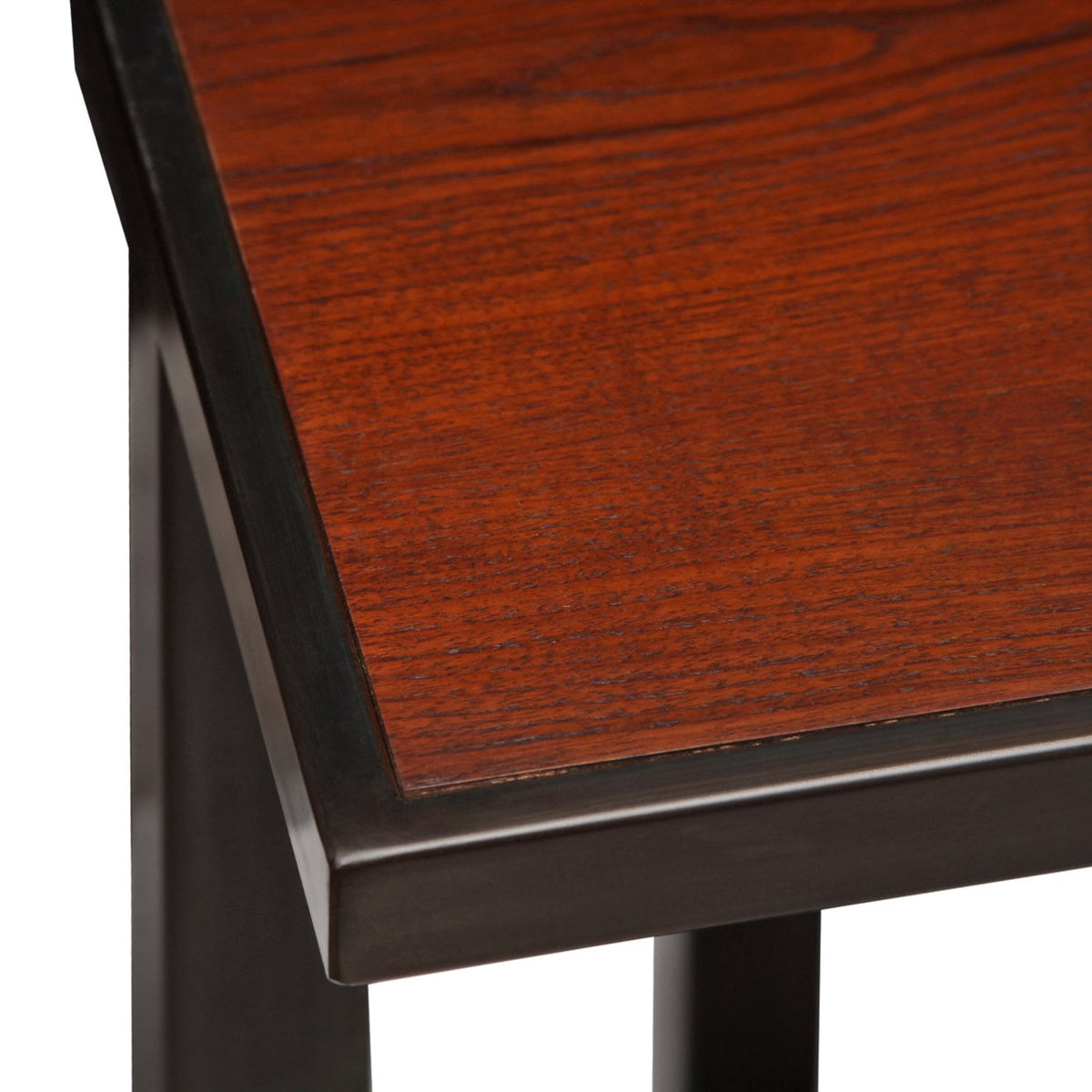 French Paul Dupré-Lafon Style Walnut Top Side or End Table