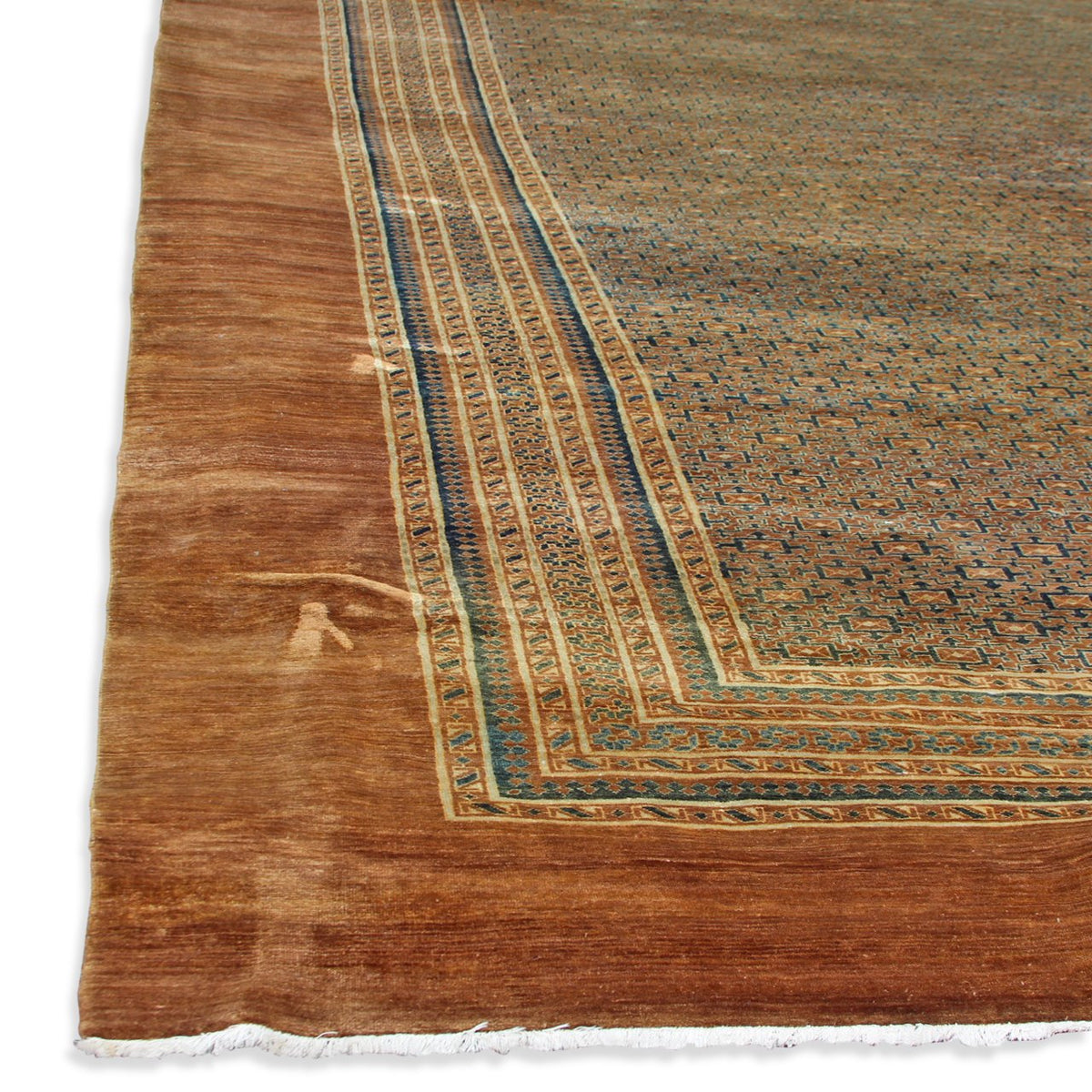 Vintage Serriband Handwoven Tribal Carpet