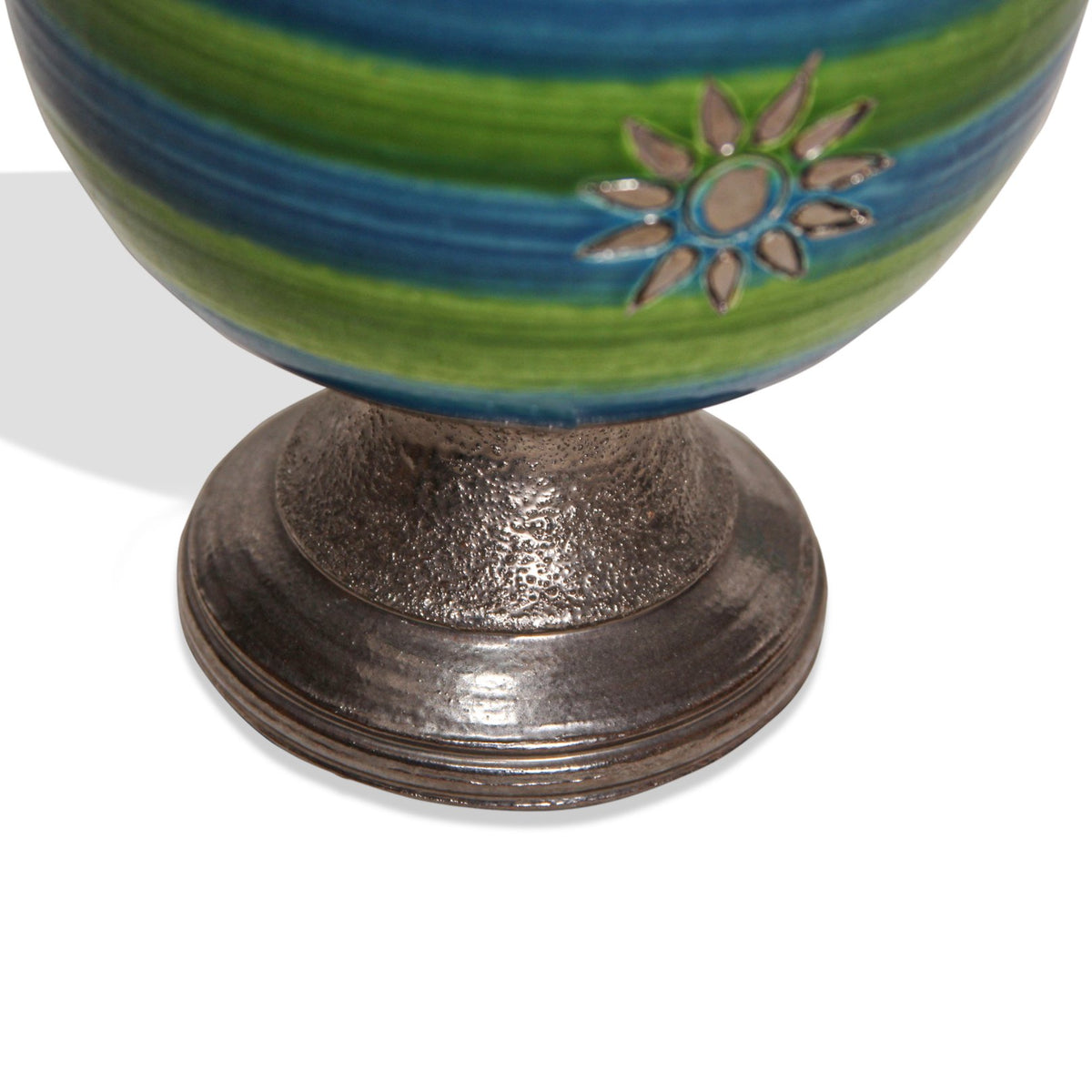 Vintage Aldo Londi Floral Decoration Vases for Bitossi, Signed & Numbered