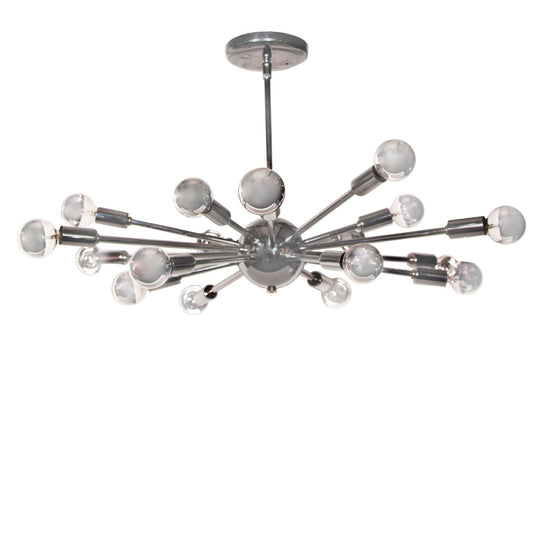 Vintage Sputnik Chrome Chandelier