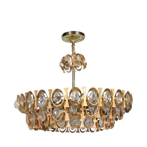 Vintage Gaetano Sciolari Chandelier From J. & L. Lobmeyr, Vienna