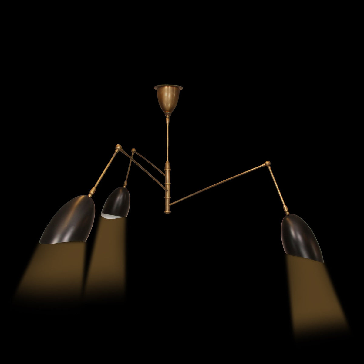 Visual Comfort Aerin Sommerard Triple Arm Chandelier