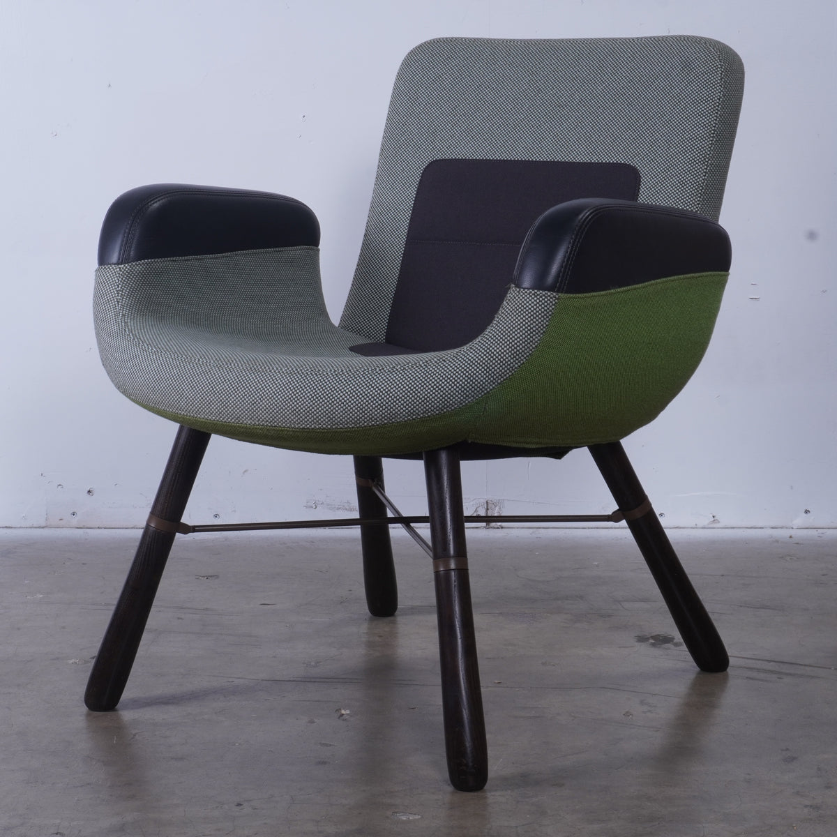 Vitra East River Chair Green Mix 04 by Hella Jongerius