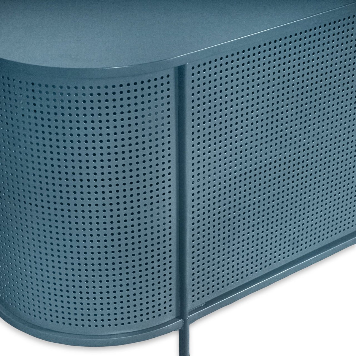Brand New Perforated Metal Media Console from W.E.