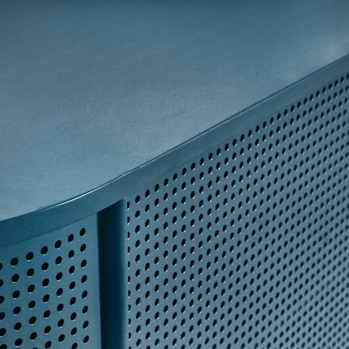 Brand New Perforated Metal Media Console from W.E.