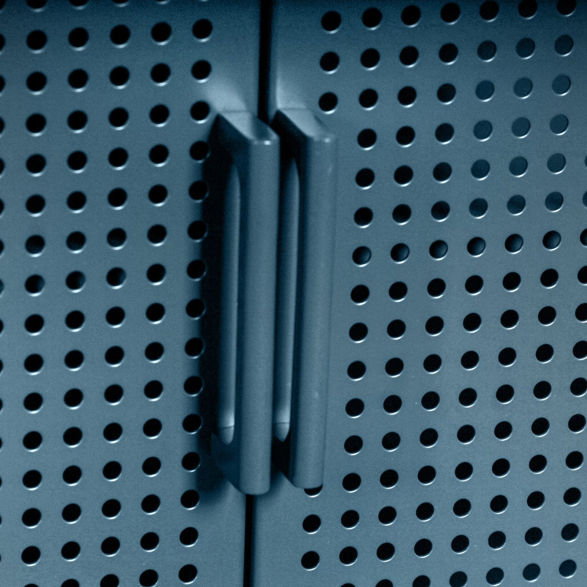 Brand New Perforated Metal Media Console from W.E.