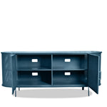 Brand New Perforated Metal Media Console from W.E.