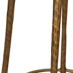 Weston Counter Stool - Hammered Aged Brass from Frances and Son, Set of 3