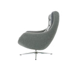 Pair of Vintage Modern Wing Lounge Chairs - Newly Upholstered