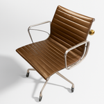 Herman Miller Eames Aluminum Group Leather Management Desk Chair