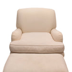 Pair of Lee Industries Lounge Chairs with One Ottoman