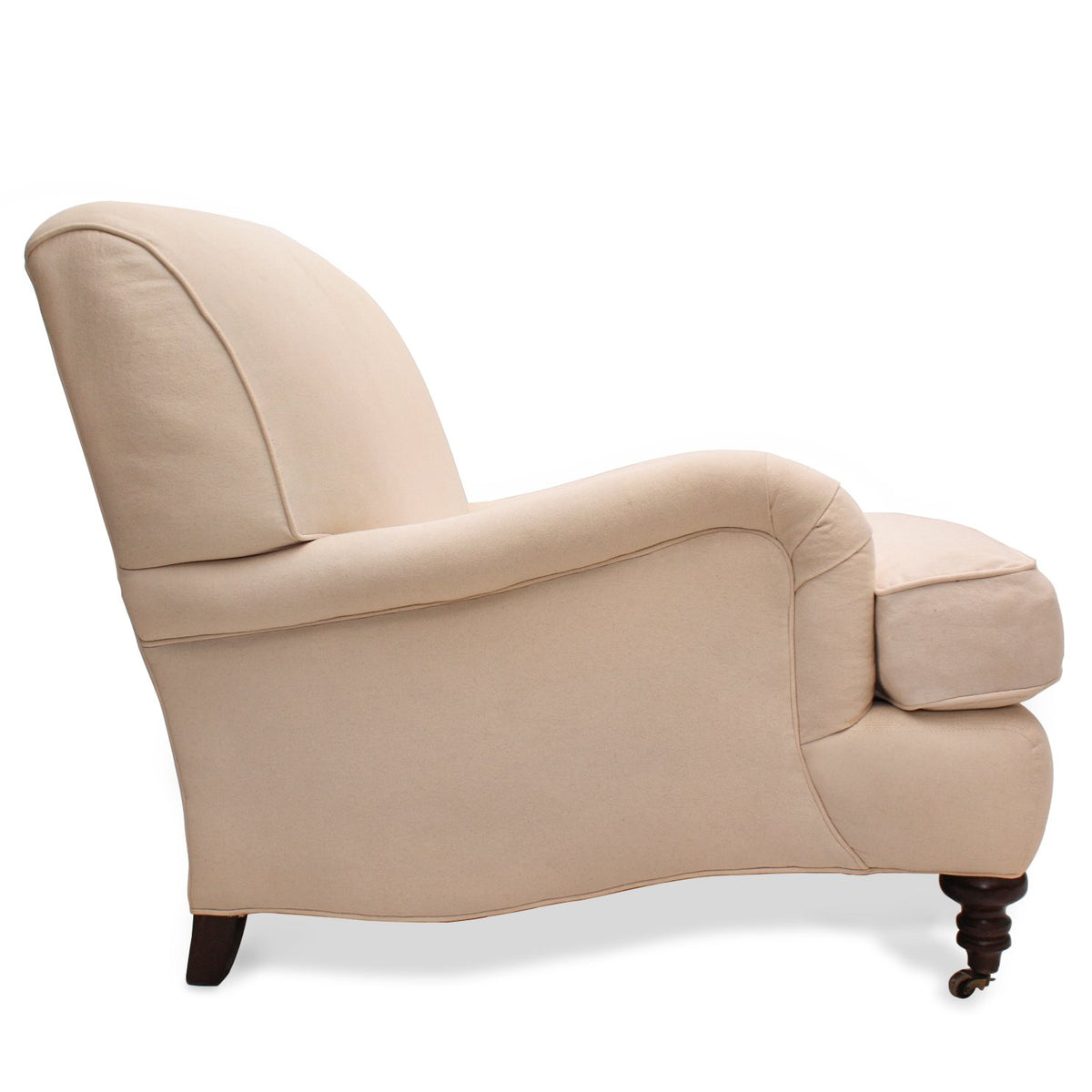 Pair of Lee Industries Lounge Chairs with One Ottoman