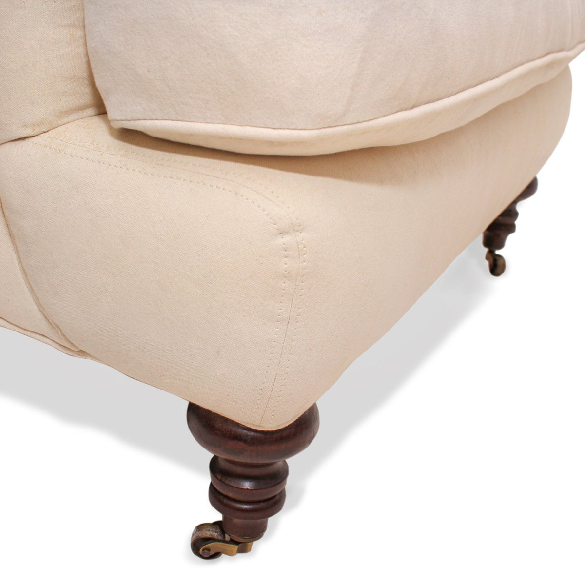 Pair of Lee Industries Lounge Chairs with One Ottoman