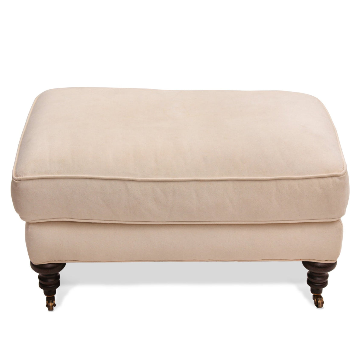 Pair of Lee Industries Lounge Chairs with One Ottoman