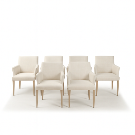 B&B Italia Melandra Dining Chairs by Antonio Citterio, Set of 6