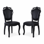 MOOOI Smoke Chairs by Maarten Baas, Pair Of